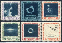 Mexico 774-776, C123-C125, MNH. Michel 810-815. Astrophysics Congress, 1942. - México