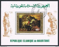 Mauritania 460,CTO.Michel 690 Bl.28. Paintings By Rembrandt,1980.Horse. - Mauritanie (1960-...)