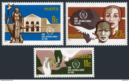 Malta 674-676, MNH. Michel 743-745. International Peace Year 1985. Birds. - Malta