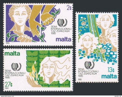 Malta 657-659, MNH. Michel 723-725. International Youth Year IYY-1985. - Malta