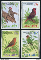 Malawi 470-473, MNH. Mi 453-456. Audubon Birds 1985. Woodpecker, Cracker,Akalat, - Malawi (1964-...)