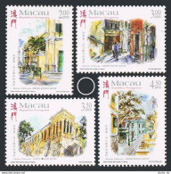 Macao 957-960,961,961a Overprinted, MNH. Paintings By Didier Rafael Bayle, 1998. - Ungebraucht