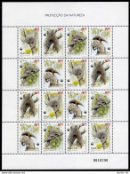 Macao 767-770a Sheet, MNH. Michel 795-798 Klb. WWF 1995. Asian Pangolin. - Neufs