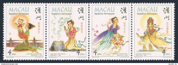 Macao 924a,925,925a, MNH. Mi 960-963,Bl.53-53-I.Legends, Myths. Goods Of Ma Chou - Nuevos
