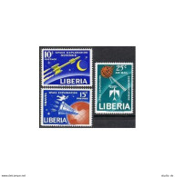 Liberia 408-409, C151-C152, MNH. Mi 602-604, Bl.27. Achievements In Space, 1963. - Liberia