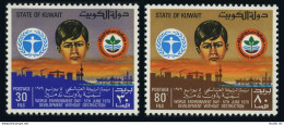 Kuwait 794-795, MNH. Mi 836-837. World Environment Day, 1979. Child, Industry. - Koweït