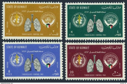 Kuwait 204-207, Hinged. Michel 194-197. WHO 1963. Kuwait Tuberculosis Society, - Koeweit