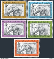 Jordan 400-404, MNH. Michel 390-394. East Ghor Canal Project, Pylon, 1963. - Jordanie