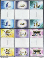 St Vincent 587-592 Gutter, MNH. Michel 562-567. Christmas 1979. Silent Night. - St.Vincent (1979-...)