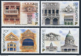 Singapore 743-746, MNH. Michel 785-788. Architectural Styles, 1996. - Singapour (1959-...)