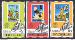 Seychelles 434-436,437,MNH.Michel 439-441,Bl.11. Sir Rowland Hill,1979.Bird. - Seychelles (1976-...)