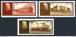 Russia 5765-5767 Sheets/28, MNH. Michel 5944-5746. Vladimir Lenin,1989. Museums. - Unused Stamps