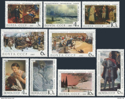 Russia 3420-3428, MNH. Michel 3445-3453. Paintings From Tretjakov Gallery, 1967. - Ungebraucht