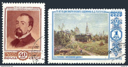 Russia 1646-1647 Blocks/25, CTO. Mi 1649-1650. V.D.Polenov, Painter,1952.Moscow. - Used Stamps