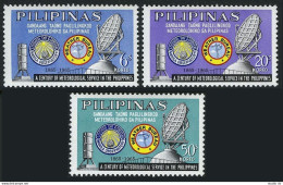 Philippines 922-924, MNH. Michel 771-773. Meteorological Service-100, 1965. - Philippines