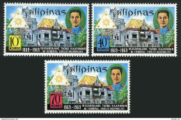 Philippines 1010-1012,MNH. Emilio Aguinaldo,commander Filipino Forces,1969. - Filipinas