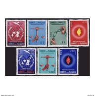 Paraguay 565-568,C269-C271,MNH. Mi 850-856. UN Declaration Of Human Rights,1960. - Paraguay