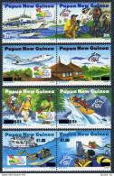 Papua New Guinea 852-859, MNH. Tourism 1995. Cruising,Handicrafts,Rafting,Diver, - Guinée (1958-...)