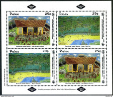 Palau 319 Ab Sheet,320,MNH. Year Of Indigenous People IYIP-1993.Ships. - Palau