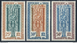 Niger C38-C40,MNH.Michel 67-69. UNESCO Campaign To Save Nubia Monuments, 1964. - Niger (1960-...)