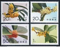 China PRC 2563-2566. MNH. Michel 2600-2603. Flowers 1995. Sweet Osmanithus. - Neufs