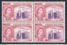Cayman 139 Block/4, MNH. Michel 140. QE II, 1953. Caymanian Seamen. - Cayman (Isole)