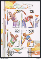 Bulgaria 3565-3268a Sheet, MNH. Michel Bl.212. OLYMPHILEX-1990. Discus, Javelin, - Neufs