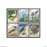 Bulgaria 3328A-3328F, MNH. Mi 3689-3694. Birds 1988. Owl,Stork, Eagle,Bubo Bubo. - Nuovi