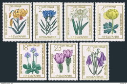 Bulgaria 2059-2065, MNH. Michel 2197-2203. Protected Plants 1972. Lily, Gentain, - Nuovi
