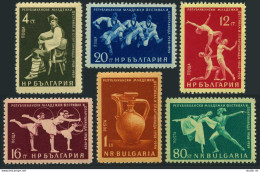 Bulgaria 1056-1061, MNH. Mi 1123-1128. 7th Youth Festival, Vienna-1959 Dancers. - Nuovi