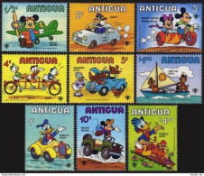 Antigua 562-570,571, MNH. Mi 563-571,Bl.47. IYC-1979. Walt Disney. Goofy. Birds, - Antigua Y Barbuda (1981-...)