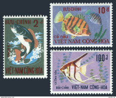 Viet Nam South 402-404, MNH. Michel 480-482. Fish 1971. - Vietnam