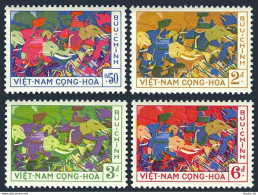 Viet Nam South 108-111, MNH. Sisters Trung Trac, Trung Ngi, 1959. Elephants. - Viêt-Nam