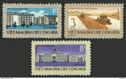 Viet Nam 200-202,MNH.Michel 211-213. Five Year Plan,1962.State Farm,Institute. - Viêt-Nam