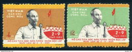 Viet Nam 132-133,MNH.Michel 137-138. Ho Chi Minh,National Day-15,1960. - Viêt-Nam