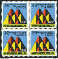 Venezuela 963 Block/4, MNH. Mi 1824. City Of Valera,150th Ann.1970. Seven Hills. - Venezuela