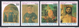 Vatican 904-907,MNH.Michel 1060-1063. Piero Della Francesca,500th Death Ann.1992 - Unused Stamps