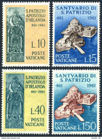 Vatican 313-316, Hinged. Michel 378-381. Death Of St Patrick, 1500, 1961. - Unused Stamps