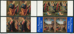 Vatican 1124-1127 Pairs, MNH. Christmas 1999. The Birth Of Christ, By Giovanni. - Ongebruikt