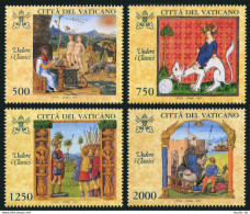 Vatican 1041-1044,MNH.Michel 1210-1213. Looking At The Classics Museum Exhibition. - Nuevos