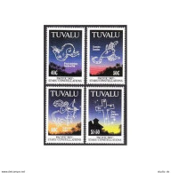 Tuvalu 586-589, MNH. Michel 607-610. Constellations 1992. Southern Fish,Scorpio, - Tuvalu (fr. Elliceinseln)