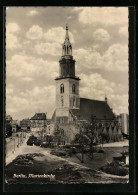 AK Berlin, Strassenpartie Vor Der Marienkirche, Karl-Liebknecht-Strasse  - Mitte