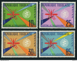 Togo 428-431,MNH.Michel 346-349. WHO Drive To Eradicate Malaria.1962. - Togo (1960-...)