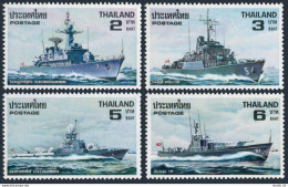 Thailand 895-898,MNH.Michel 918-921. Thai Naval Ships 1979. - Thaïlande