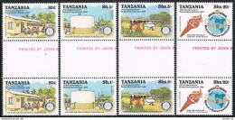 Tanzania 149-152 Gutter,MNH.Michel 137-140. Rotary,75th Ann.District 920. - Tanzanie (1964-...)