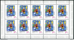 Lithuania 568-569 Two Sheets, MNH. EUROPA CEPT-1997. Stories And Legends. - Lituanie