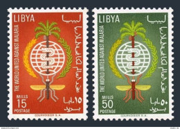 Libya 218-219, MNH. Michel 118-119. WHO Drive To Eradicate Malaria, 1962. - Libyen