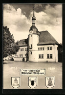 AK Apolda, Rathaus Mit Vorplatz  - Apolda