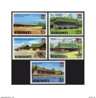 Kiribati 360-364, MNH. Mi 358-362. Cook Hotel, Stadium, Airport, Library, 1980. - Kiribati (1979-...)