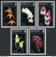 Jersey 626-630, MNH. Michel 607-611. Orchids 1993. - Jersey